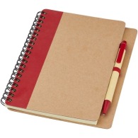 Recycled notebook with pen Priestly