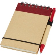 A7 size recycled notepad with Zuse pen