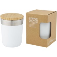 30cl stainless steel vacuum tumbler with bamboo lid