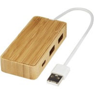 Tapas USB hub in bamboo