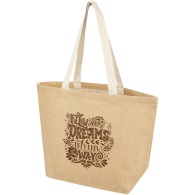 12 L Juta shopping bag in 300 g/m² jute