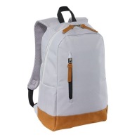 Backpack with fun suede base