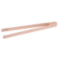 Wooden barbecue tongs