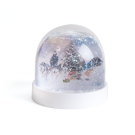 Photo clipboard snow globe gm