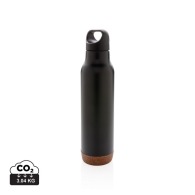 Isothermal bottle with cork finish
