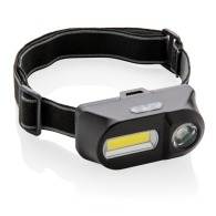 Headlamp with LED and COB