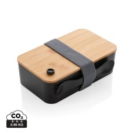 RCS rPP lunch box with bamboo lid