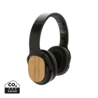 Foldable wireless headphones in RCS and FSC® Elite bamboo