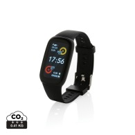 1'47 watch with heart rate in recycled TPU RCS