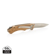 Outdoor knife in FSC® wood