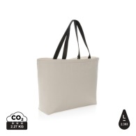 Aware tote bag in 240 g/m² non-dyed recycled canvas