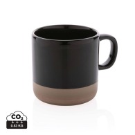 Glazed ceramic mug picture