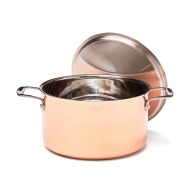 Ø24cm copper saucepan