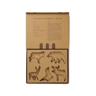 Set of 5 large cookie cutters