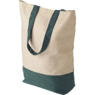 Shopping bag linen appearance 31x37cm