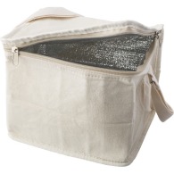 Misha hessian cooler bag