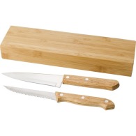 Set of 2 Tony bamboo knives