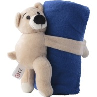 Owen 'Bear' plush with fleece blanket