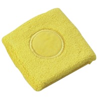 Poignet anti-transpiration en éponge, avec espace pour la personnalisation