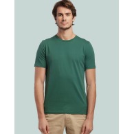Men's short-sleeved T-shirt Made in France 100% organic cotton, OCS certified.