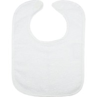 Sponge baby bib
