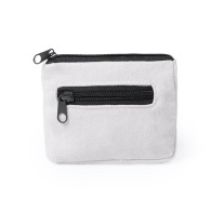 Two-tone cotton wallet