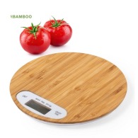 Scale with bamboo tray