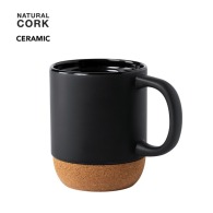 Mug with cork bottom