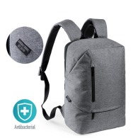 Antibacterial heather backpack