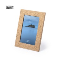Cork photo frame