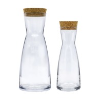 Glass bottle with cork stopper 50cl
