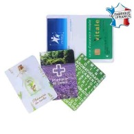 Case for 2 Vitale cards Four-colour printing