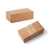 Cork brick for yoga