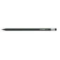 STABILO black graphite pencil with rubber tip