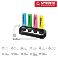 STABILO BOSS ORIGINAL Desktop set of 4 highlighters