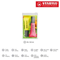 STABILO NEON Highlighter Zipped case of 2