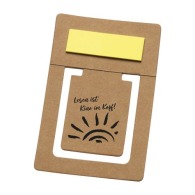 Adhesive bookmark