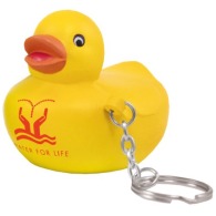 Duck Stress Key Chain