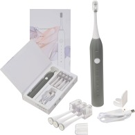 Brosse à dents électrique, 4 brosses de rechange incluses