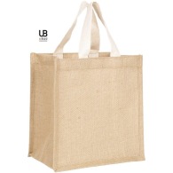 Jute shopping bag 25x26cm