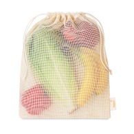 Cotton mesh vegetable bag