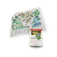 Seed paper tourist map