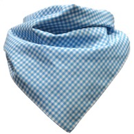 GINGHAM TRIANGLE SCARF