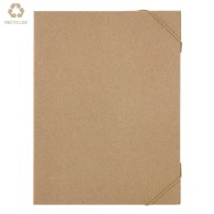 Dossier à rabats en carton recyclé
