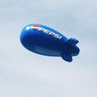 Single helium airship 3m