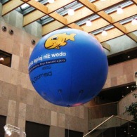 Single helium balloon 1.8m