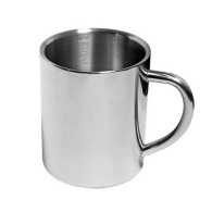 Stainless steel mug 20cl