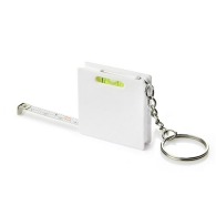 Keyring with level and 1m RIZO tape measure