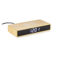 INDUCTO desk clock with induction charger
