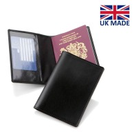 Leather passport cover